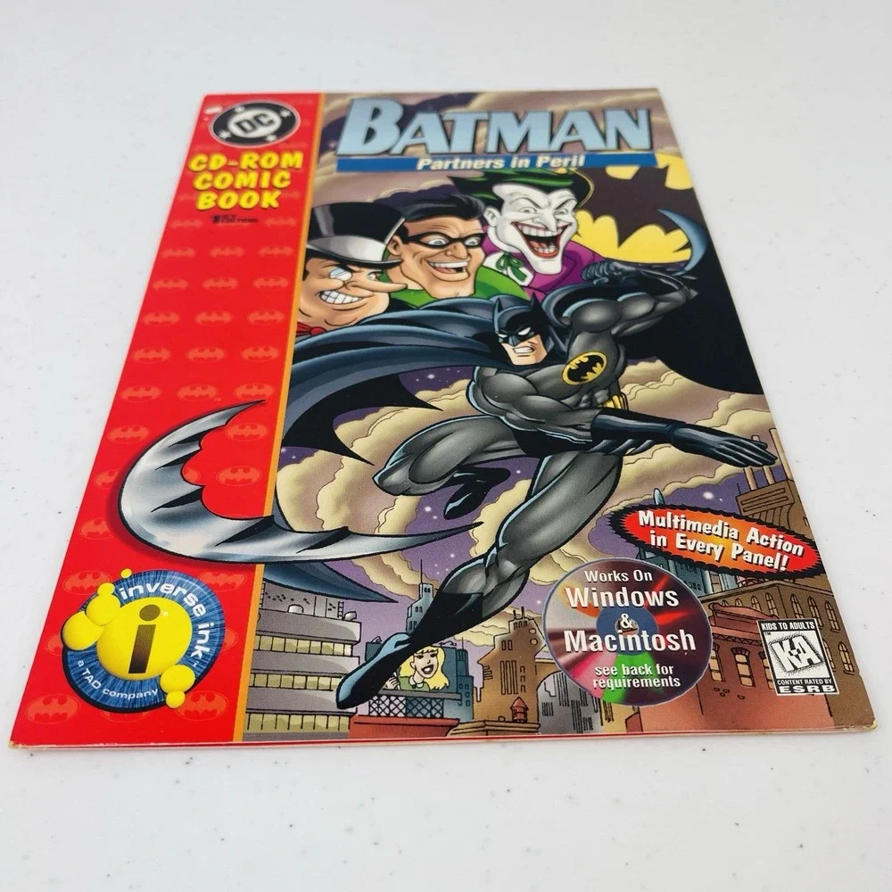 Batman Partners In Peril Comic Book PC Cd Rom